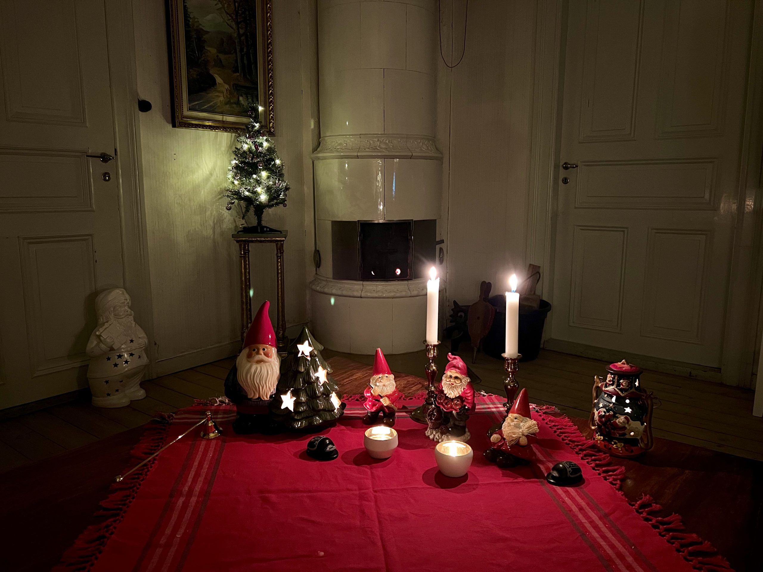 Första julafton i nya huset - Vara på väg